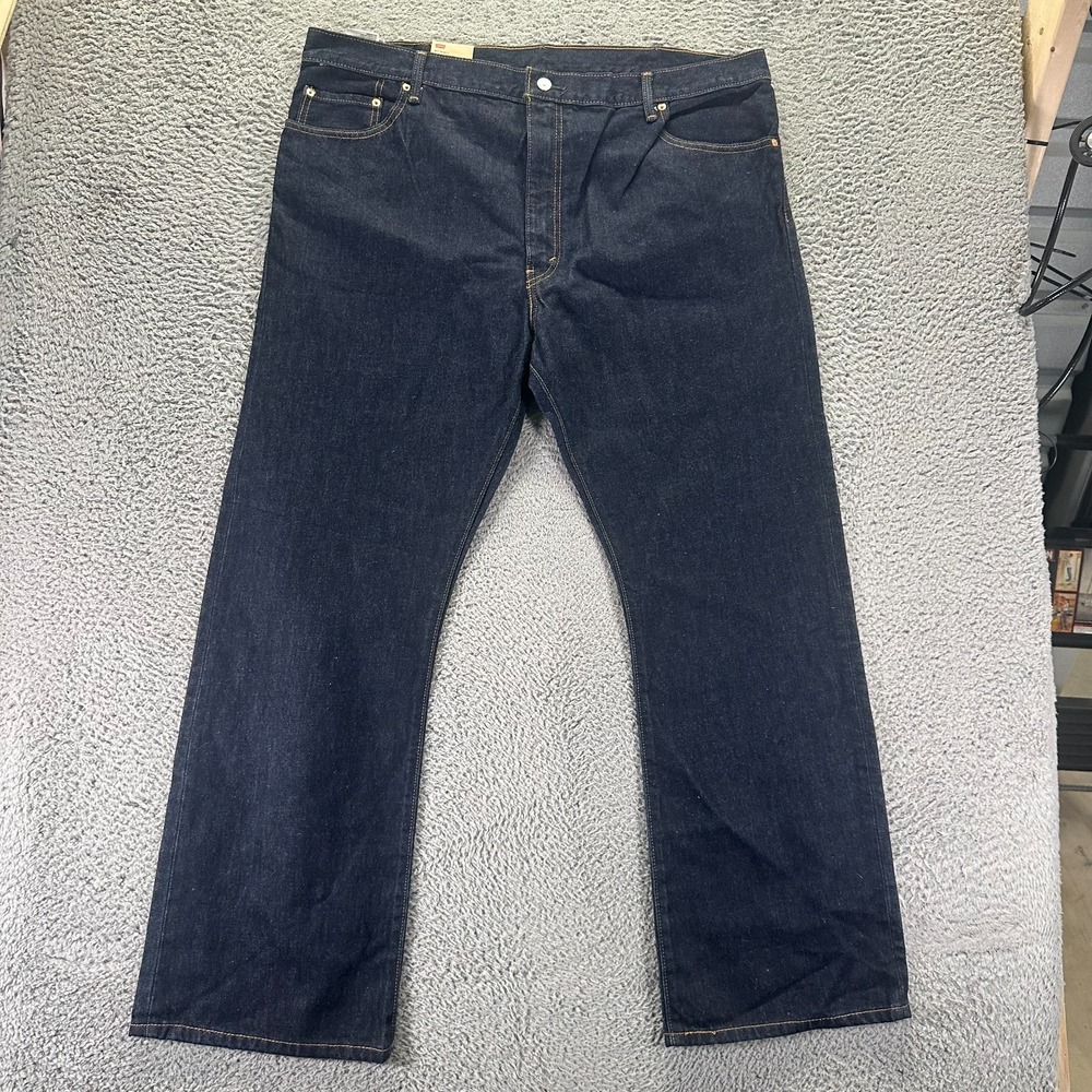 Levi's 517 Jeans Mens 44x32 Blue Cotton Denim Bootcut Streetwear Travel Workwear